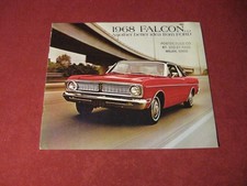 1968 Ford Falcon USA Sales Brochure booklet Catalog Old Original