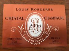 Une étiquette de champagne