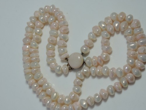 Irisé rose pâle blanc faux - rose,