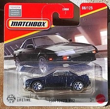 1/64 Matchbox Toyota Mr2 1984 voiture miniature collection jouet idée cadeau MR