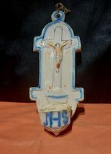 bénitier christ ancien