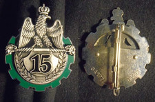 INSIGNE MILITAIRE – 15°