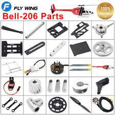 Original Fly Wing Bell 206 RC Helicopter Parts Blade Motor Servo ESC Fuselage