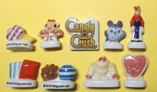 * FEVES   CANDY CRUSH  ..série complète  ..ref. G04