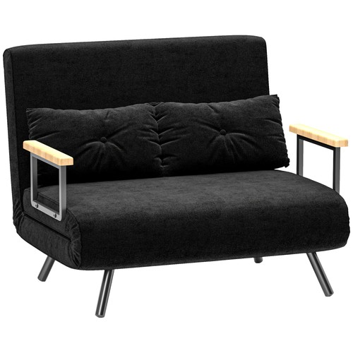 Homcom canapé convertible - canapé,