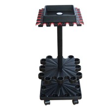 Organisateur de supports de canne à pêche réglables pour plancher de garage 2