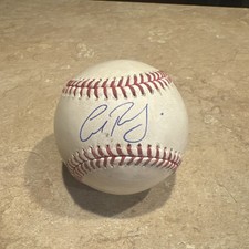 Cal Raleigh Signed GU Baseball Seattle Mariners Home run King