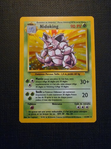 Pokémon carte nidoking - pokémon,