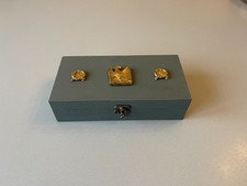 Boite en bois gris vert Empire