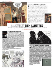 Clipping / Press Cut - Manara, Lax & Larcenet comics (Dated May 2015)