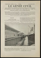 1908 - Gare maritime - Compagnie Générale Transatlantique, Le Havre - 1 page