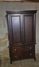 Dark Wood Armoire
