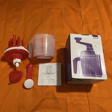 Tupperware EZ Speedy Whip N Mix Mixer 5 Cups 1.2L Batter Bowl NEW in box