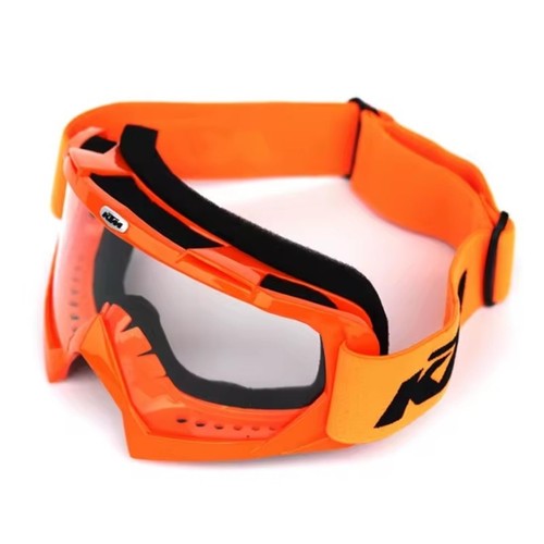 Masque moto cross orange ktm - orange, /