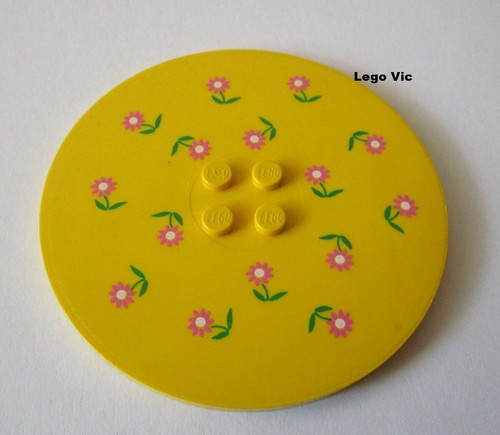 Lego 6177pb003 table yellow - 6177pb003,