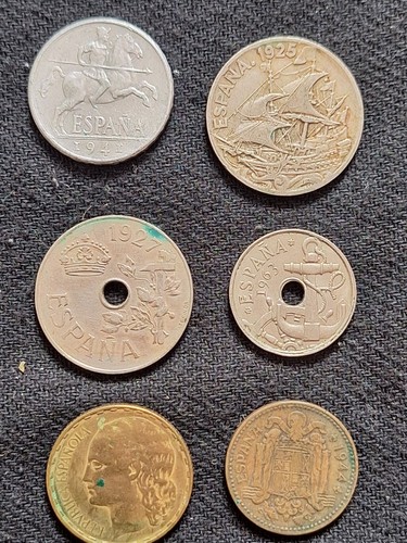 Lot pièces anciennes - 6,