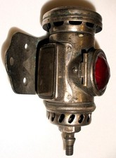 JOSEPH LUCAS No 344 Antique BICYCLE or MOTORCYCLE Rear Acetylene Lamp light RARE
