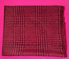 Antique checkered silk fabric 112 cm x H 210 cm wide C869