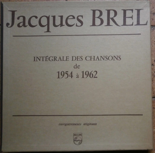 Jacques brel intégrale - jacques,