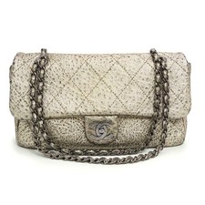Chanel Matelasse Coco Flap 2WAY Chain Hand Shoulder Bag Calfskin Leather Champag