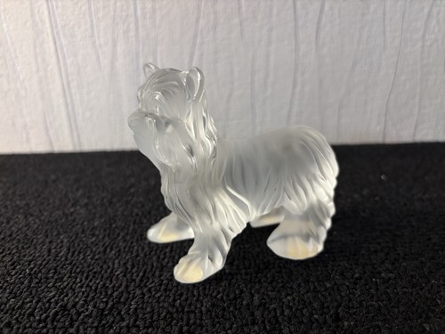 Chien yorkshire cristal de - en,