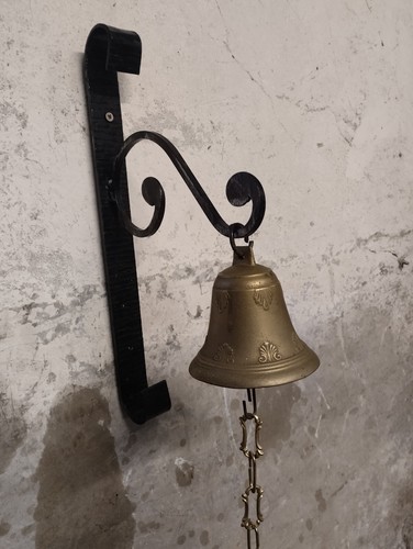Cloche maison laiton - de,