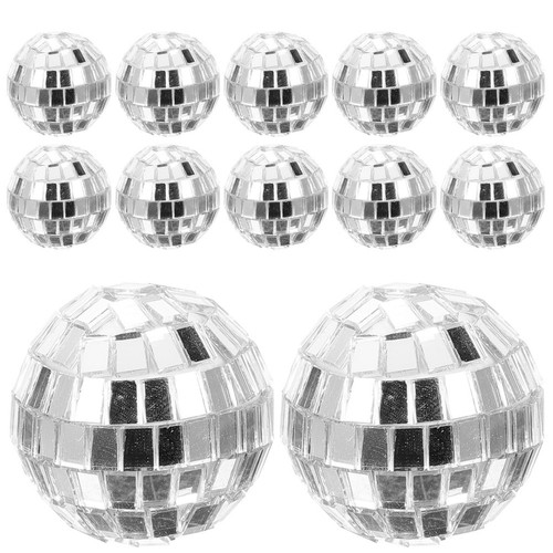 Pcs mini boules disco - 12,