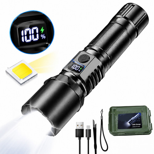 Lampe torche led - lampe, puissante