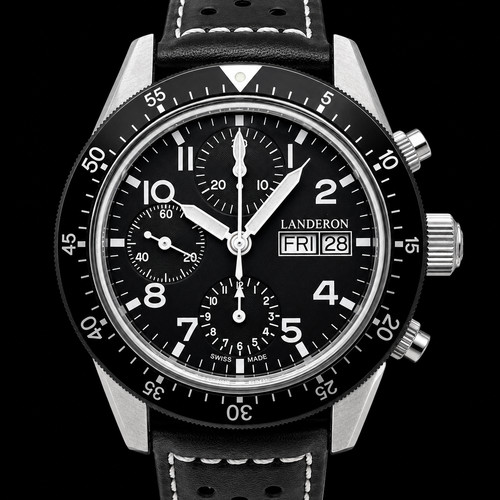 Landeron chronographe pilote - landeron,