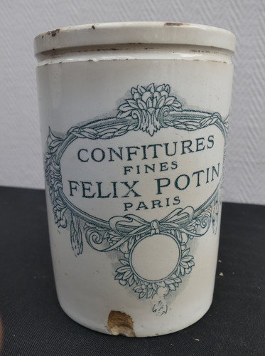 Ancien pot confiture félix - pot, À