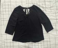 Tunique femme noire manches 3/4 Taille S (36)