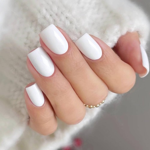 Blanc stickers ongles gel nail - stickers,