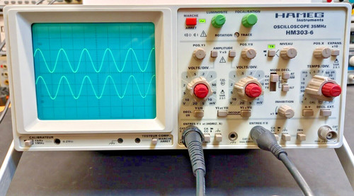 Hameg hm303 oscilloscope - hameg, hm303-6