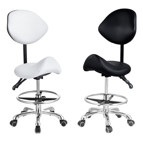Adjustable salon stool - adjustable,