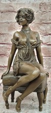 Figurine Érotique En Bronze