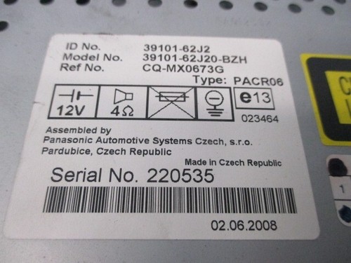 Autoradio récepteur suzuki - autoradio,