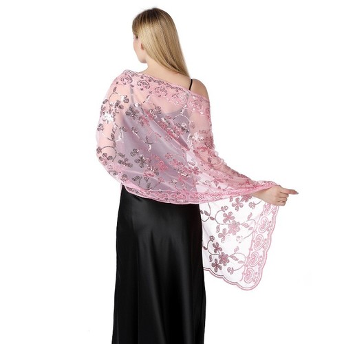 Femme paillettes châle - femme,