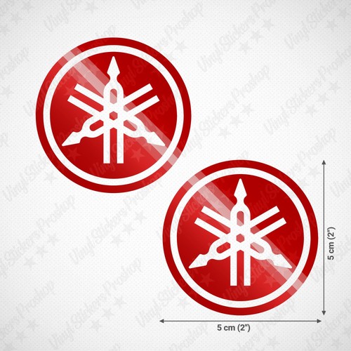 Stickers yamaha cm rouge - stickers,