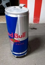 Redbull Fridge Refrigerator Showcase Bar Pub Local Red Bull Display Case Can 