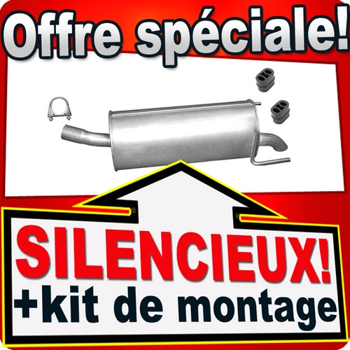 Silencieux arriere pour opel - arriere,
