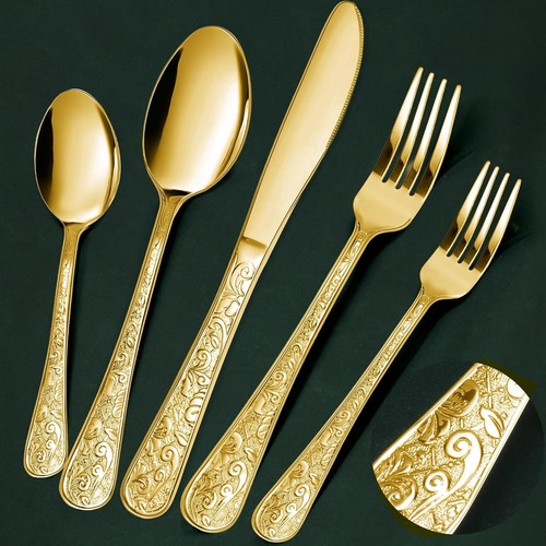 Piece vintage carved - 40-piece,