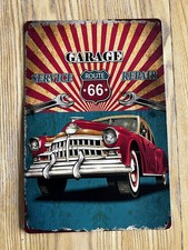 Plaque en métal déco Vintage