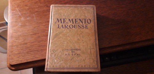 Mémento larousse - mémento,