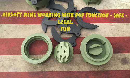 Milsim m14 toe popper - m14,