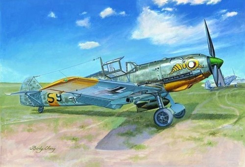 Trumpeter messerschmitt - trumpeter, bf