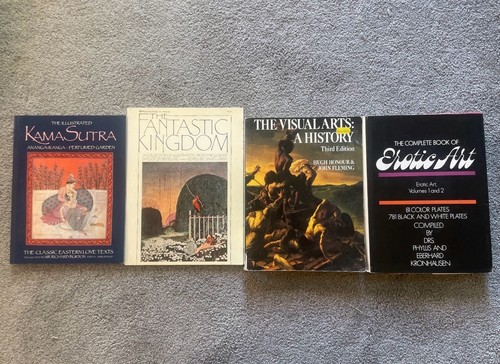 Vintage art book lot - art,