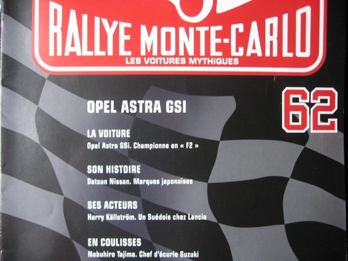 Fascicule rallye monte - fascicule,