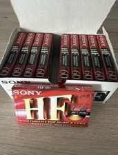 Lot 10 Sony HF 60 Cassettes
