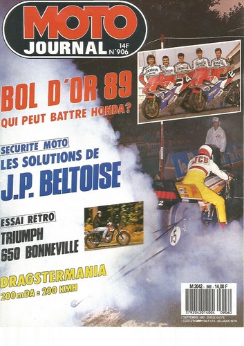 Moto journal 906 bol - n°906, d'or