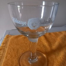 Ancien calice bière ABBAYE LEFFE